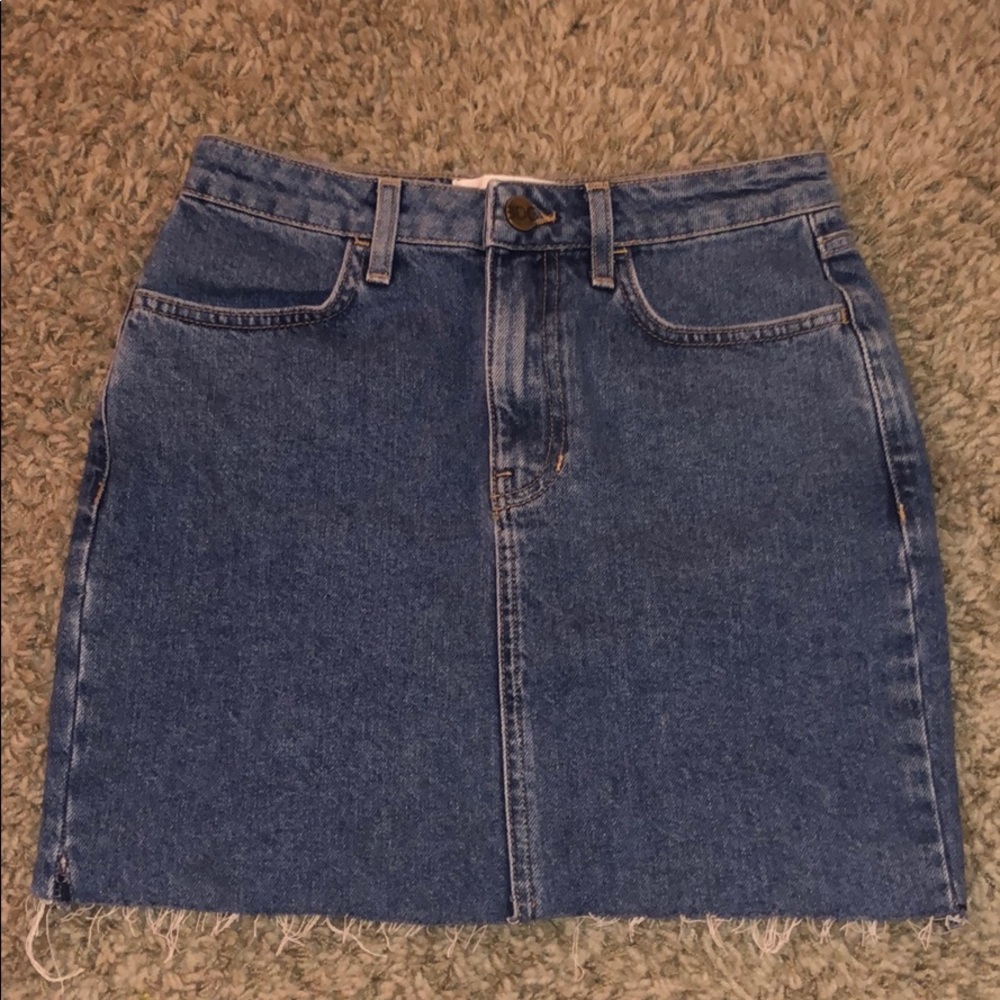 BDG jean skirt